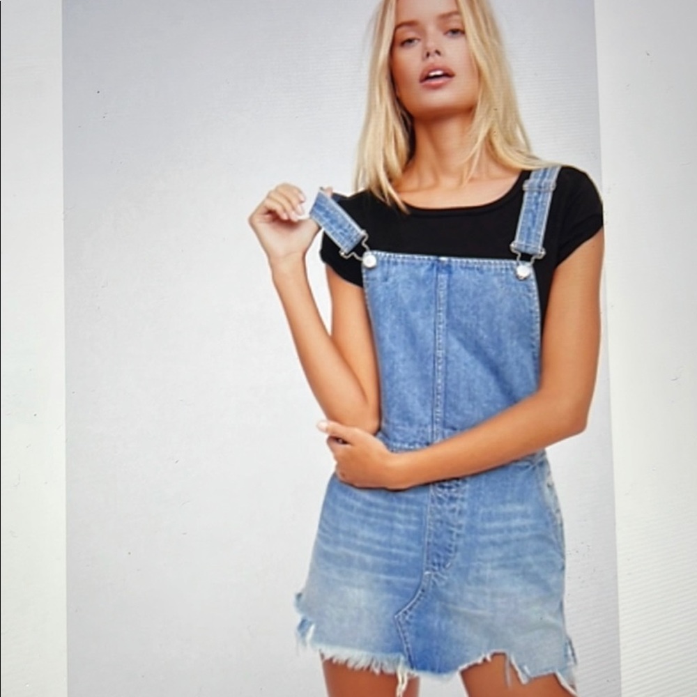 NWOT Denim Free people jumper